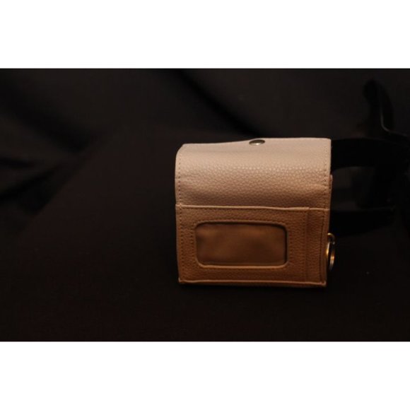 Faux Leather Card Holder Keychain - Picture 2 of 3